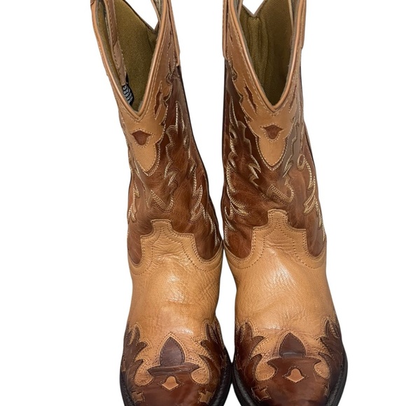 LAREDO
MEN'S NASH WESTERN BOOTS -
ANTIQUE BROWN size 7D - Picture 4 of 16